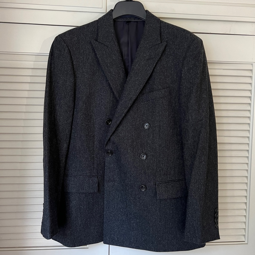 J.Crew wool double breasted blazer